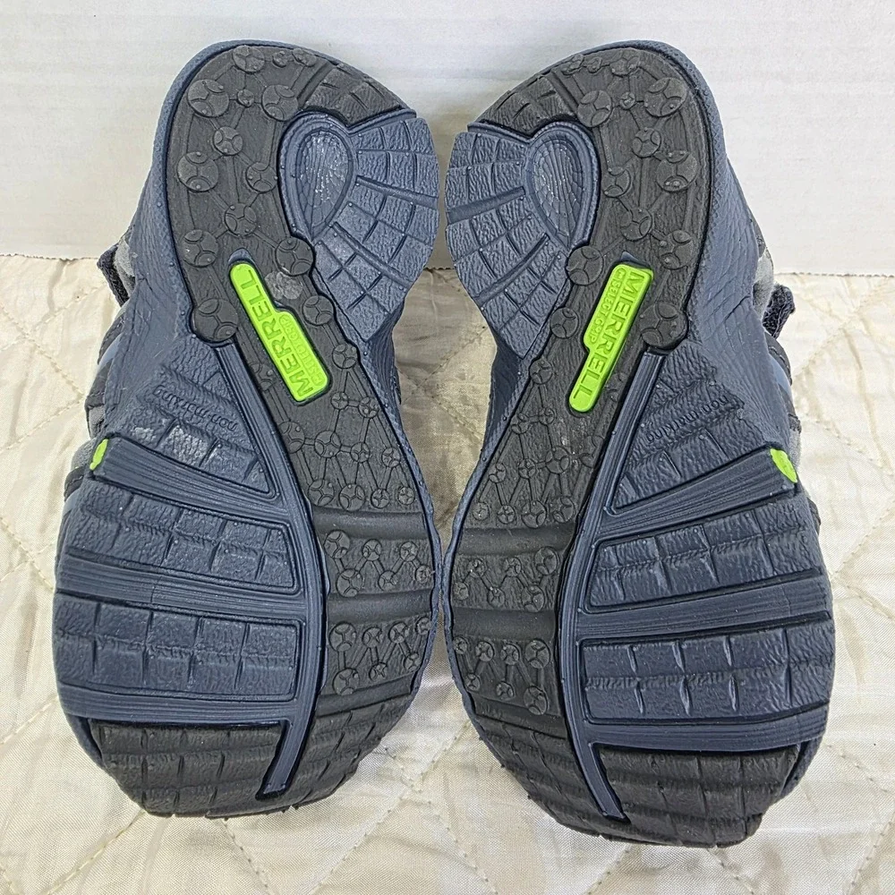 Merrell Kid's Hydro Junior Sport Sandal Blue/Green Size 6M TODDLER